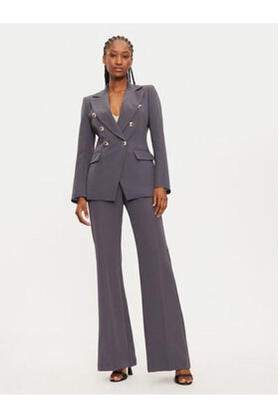 MARYLEY Women's Fabric Trousers 24IB587/43ST Gray