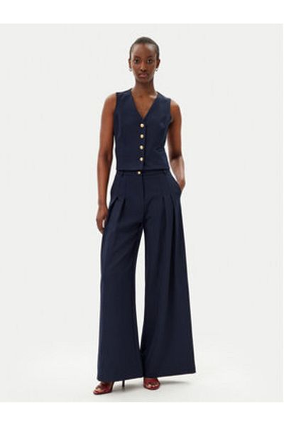 MARYLEY Pantaloni din material textil pentru femei 25EB579/43BL Bleumarin