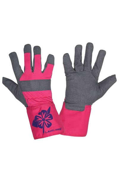 Lahti Pro Flexible Synthetic Leather Glove With Long Cuff - 9