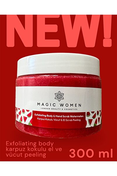 Karpuz Kokulu Vücut Ve El Scrub Peeling