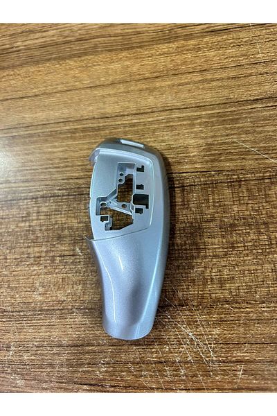 TİTANİKPARTS Bmw 5 Series F10 F10 Lci Gray Silver Joystick Gear Shift Cover Zero Plastic Oem Type