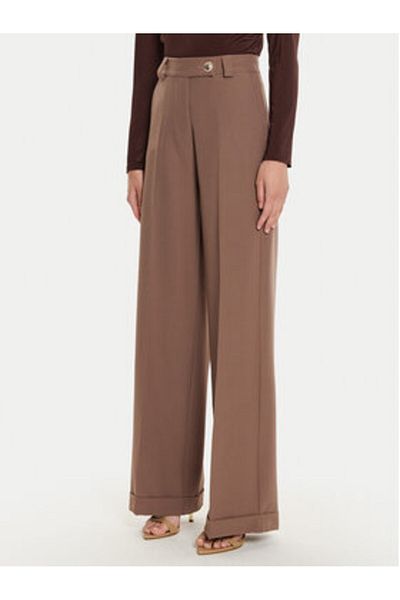 MARYLEY Women's Fabric Trousers 24IB563/43WO Brown