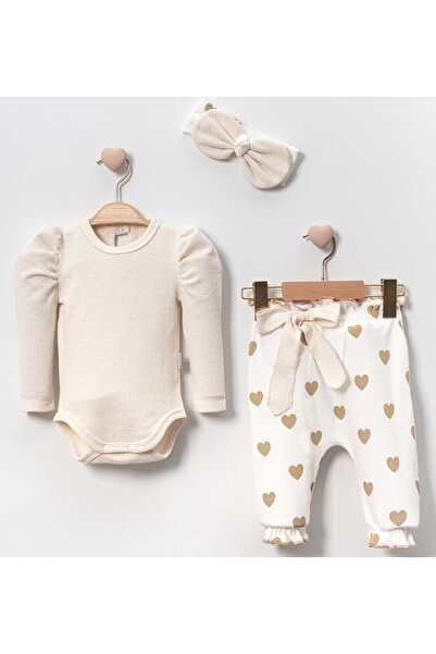 Cherub Baby Watermelon Sleeve Heart Baby Girl Set