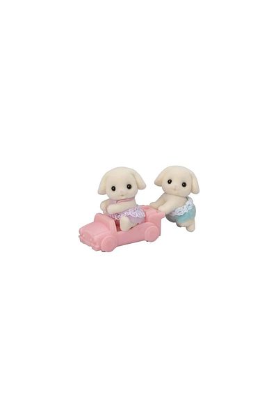 ADORE OYUNCAK 5737 Sylvanian Families Flora Rabbit Twins +4 Years