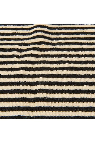ASPARTAM Soft Helga 2-Piece Towel Set - Ecru / Black - 30X30 cm