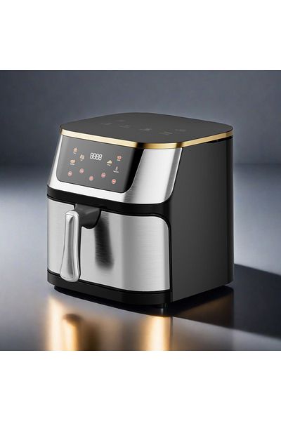 HTH Air Fryer, extra large capacity 12L 2400W,one touch LCD panel