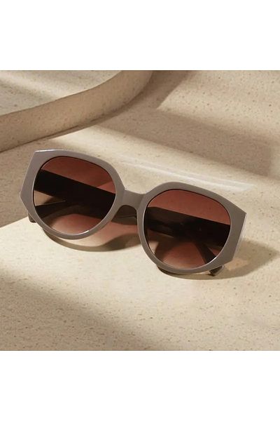 viberia Women's Brown Sunglasses