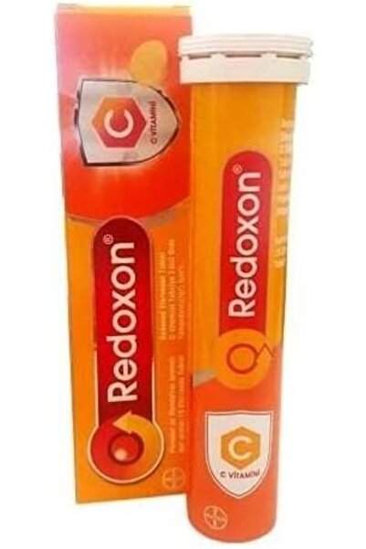 Redoxon Redoxon - Orange Flavored Vitamin C Effervescent Tablets "Immunity Booster" 1g Ascorbic Acid, 15 Tablets