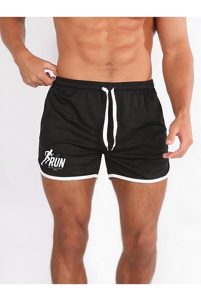 NewCabin New Season Premium Honeycomb Fabric Sports Gym Training Shorts