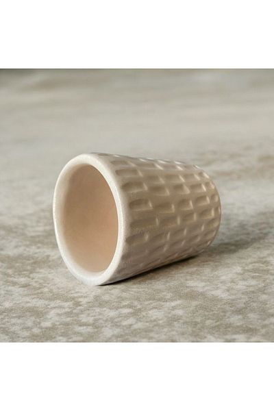 FSclayArt Textured Ceramic Handmade Cup