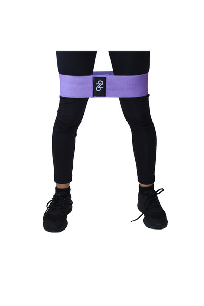 CNE Ticaret Loop Band Leg Resistance Rubber Exercise Band Lilac Medium 11-15 kg Fit Squad