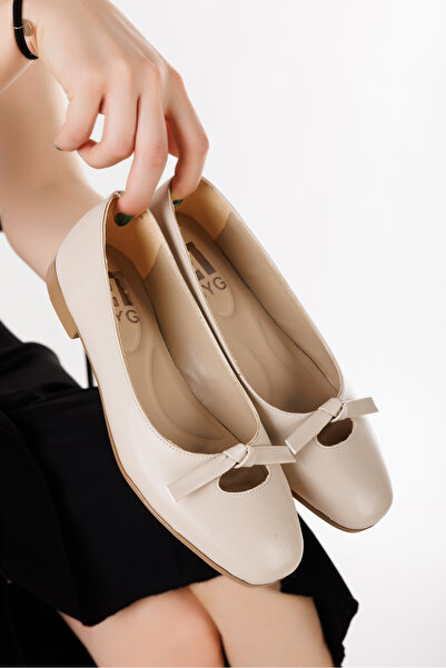 UYEGE حذاء باليرينا نسائي يومي من سلسلة Bukle بمقدمة مستديرة ونعل ميموري لتقو...