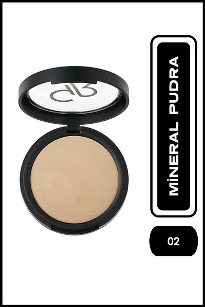 Golden Rose Mineral Terrabaked Powder No: 02 Natural - Mineral Pudra - 8691190540531