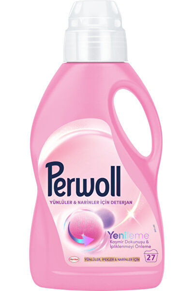 Perwoll Hassas Bakım & Yenileme Sıvı Çamaşır Deterjanı : Yünlüler & Narinler 1485 ml (27 Yıkama)