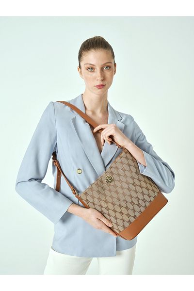 Pierre Cardin Geantă de umăr maro pentru femei 05PO25Y1899
