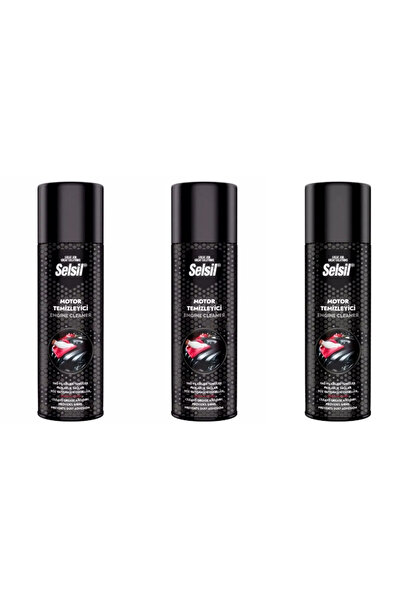 Selsil Motor Temizleme Spreyi 200 ml X3 Adet