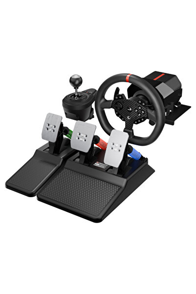 Rampage Rowdy V997 Pc -pedallı - El Ve Sıralı Vitesli Oyuncu Direksiyonu (SADECE PC UYUMLU)