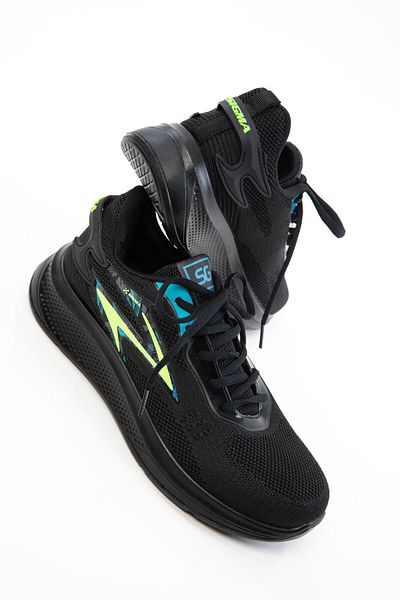 SOHO Black-Black Men's Sneaker 20663