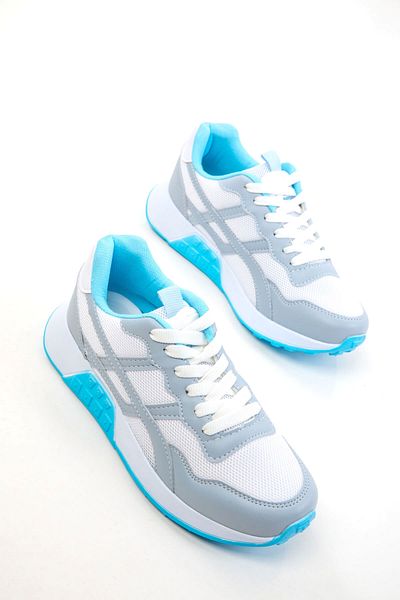 SOHO Ice-White-Blue Women's Sneaker 20654