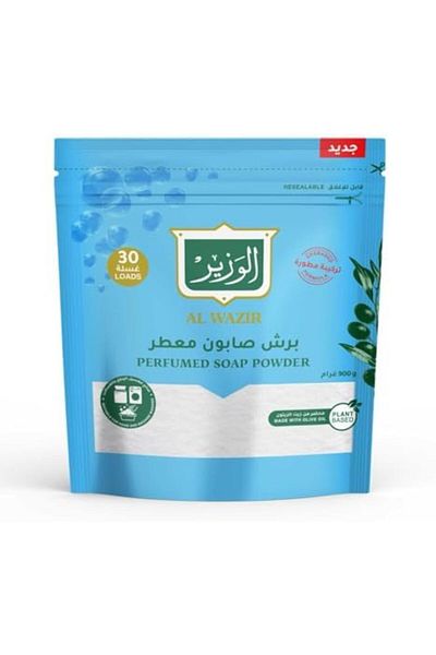 alwazir مسحوق صابون معطر، 900 غرام