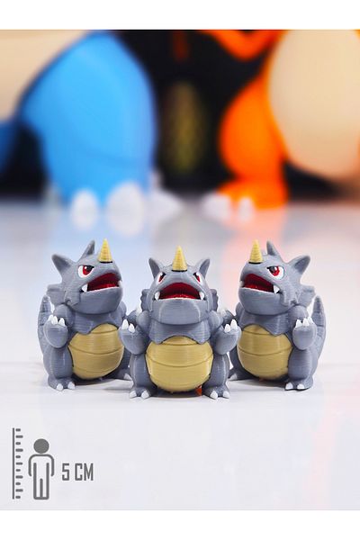 Suelo Butik Pokemon Rhydon Figure Pokemon Figure Toys 5 cm (1 Piece)