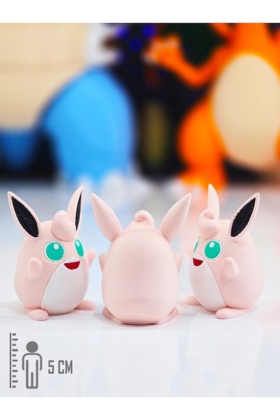 Suelo Butik Pokemon Wigglytuff Figure Pokemon Figure Toys 6 cm (1 Piece)