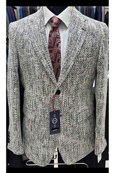 Tempee Pamuk Kuşgözü Desenli Dört Mevsim Ceket