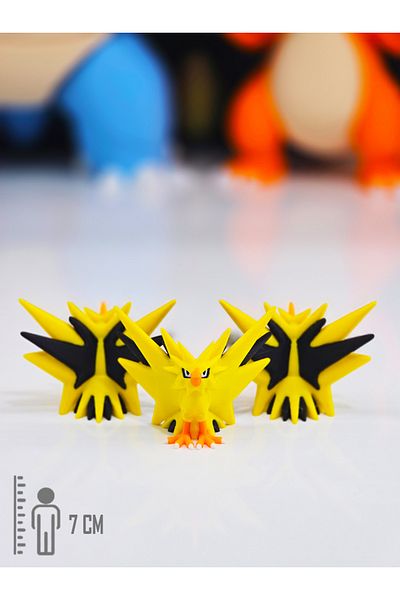 Suelo Butik Pokemon Zapdos Figure Pokemon Figure Toys 7 cm (1 Piece)