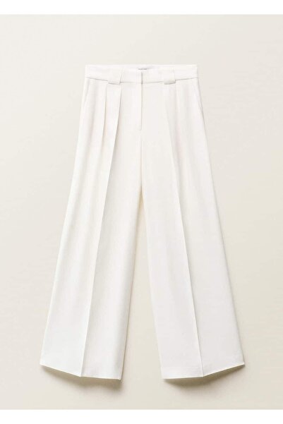 MANGO Woman Pensli lyocell pantolon