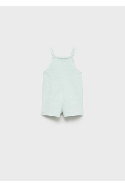 MANGO Baby Cotton Short Jumpsuit