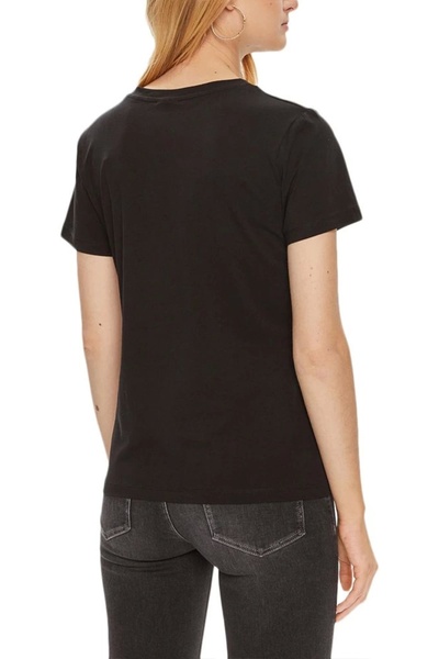 Guess Colette Kadın Siyah Aktif Oversize Fit T-Shirt V4YI09J1314-JBLK