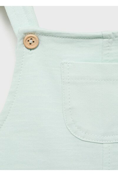 MANGO Baby Cotton Short Jumpsuit