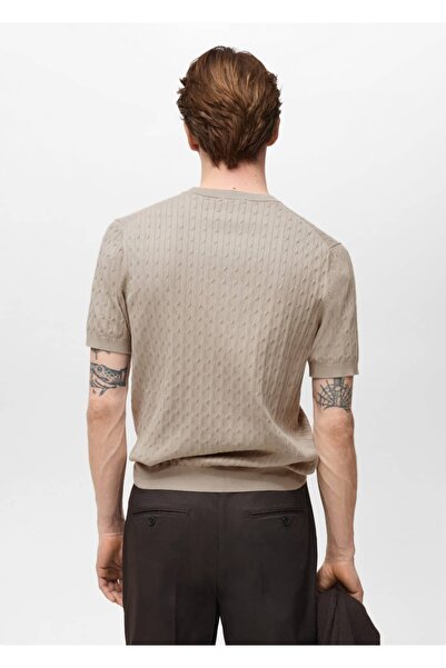 MANGO Man Thin Tricot T-Shirt