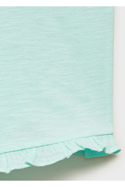 MANGO Baby Short Jumpsuit with Tie Detail