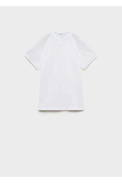 MANGO Kids Hakim yakalı polo tişört