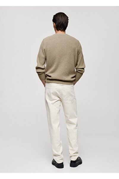 MANGO Man Ribana yün kazak