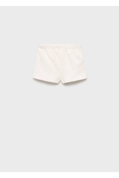 MANGO Baby Bağ detaylı şort etek