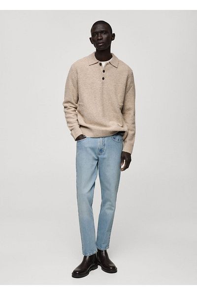MANGO Man Τζιν παντελόνι Ben Tapered Fit