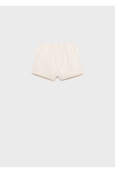 MANGO Baby Pili detaylı şort