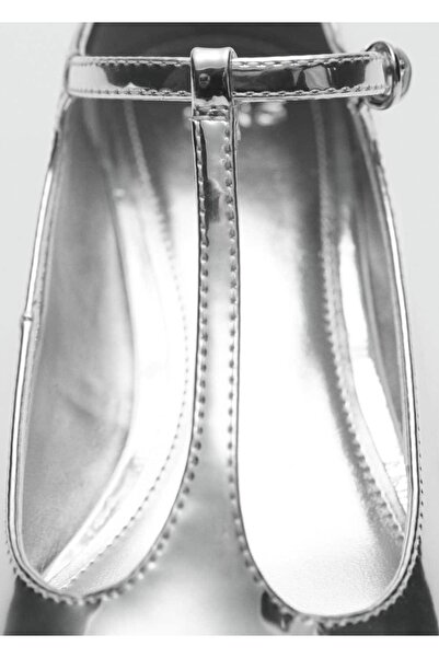 MANGO Woman Metallic high heels