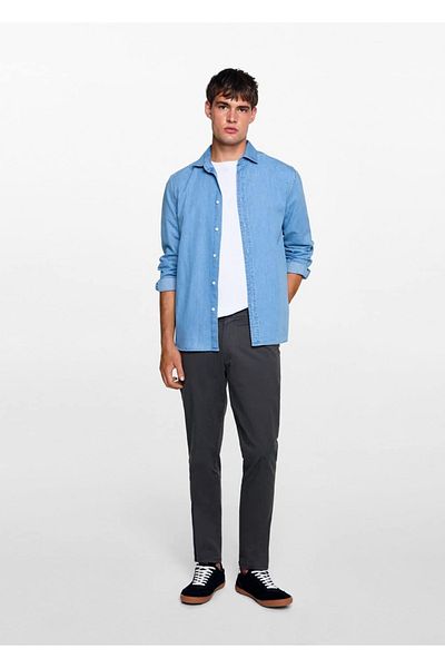 Mango Teen Cotton chino pants