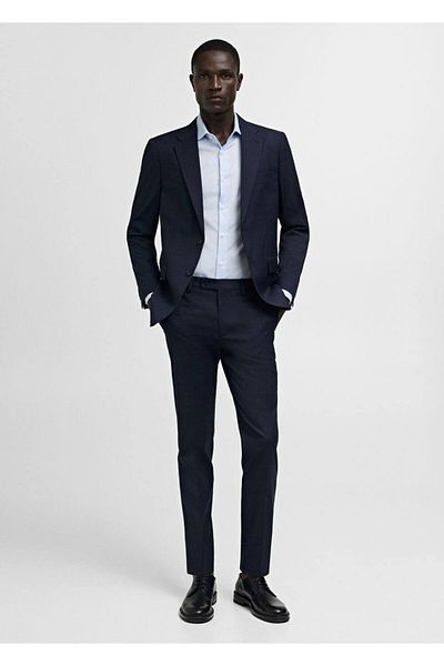 MANGO Man Cămașă de costum slim fit