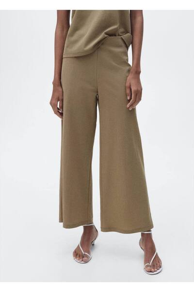 MANGO Woman Triko pantolon