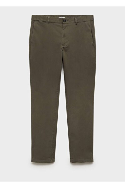 MANGO Man Dar kesim serj chino pantolon
