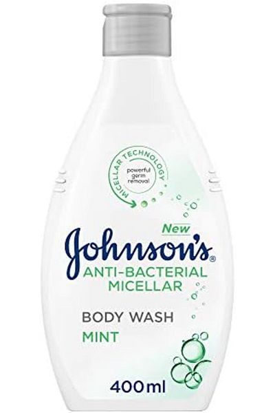 Johnson Micellar Anti-Bacterial Mint Fragrance Body Wash 400ml