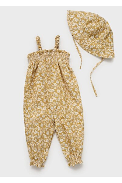 MANGO Baby Desenli koton tulum