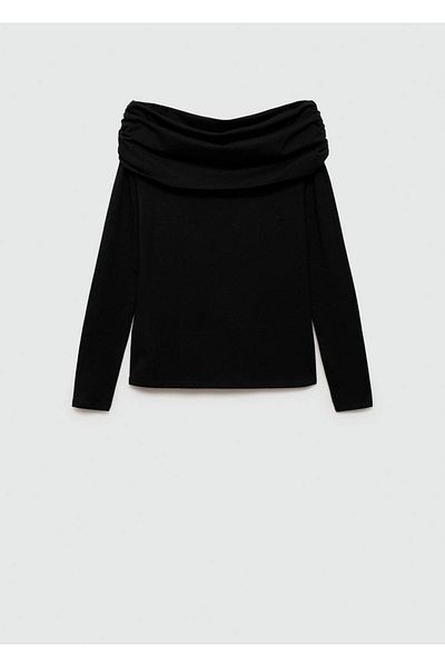 Mango Teen Tricou cu umeri deschiși