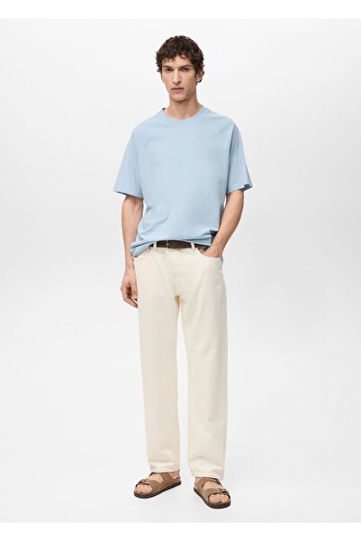 MANGO Man Relaxed Fit Cotton T-Shirt