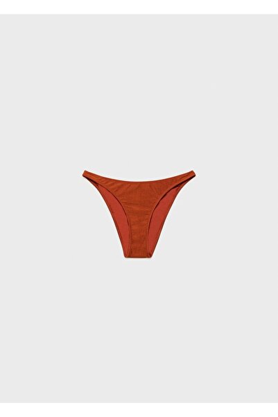 MANGO Woman Parlak bitişli bikini külot