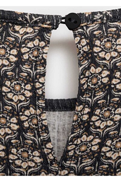 MANGO Kids Çiçek desenli elbise